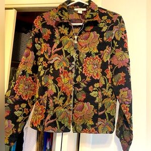 Dress Barn floral jacket